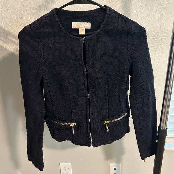MICHAEL Michael Kors Jackets & Blazers - MICHAEL Michael Kors Black tweed jacket size 4